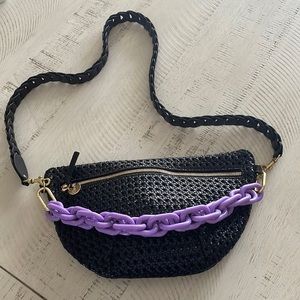 Clare V lilac shortie strap